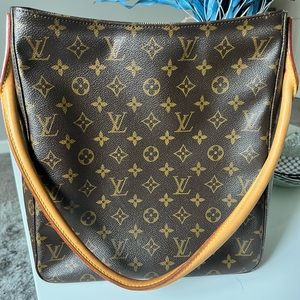 Authentic Vintage Louis Vuitton Monogram Loop Shoulder Bag